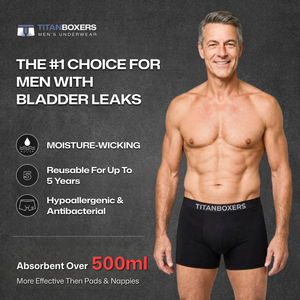 Titanboxers™ Maximum Leak-Proof Boxer Briefs